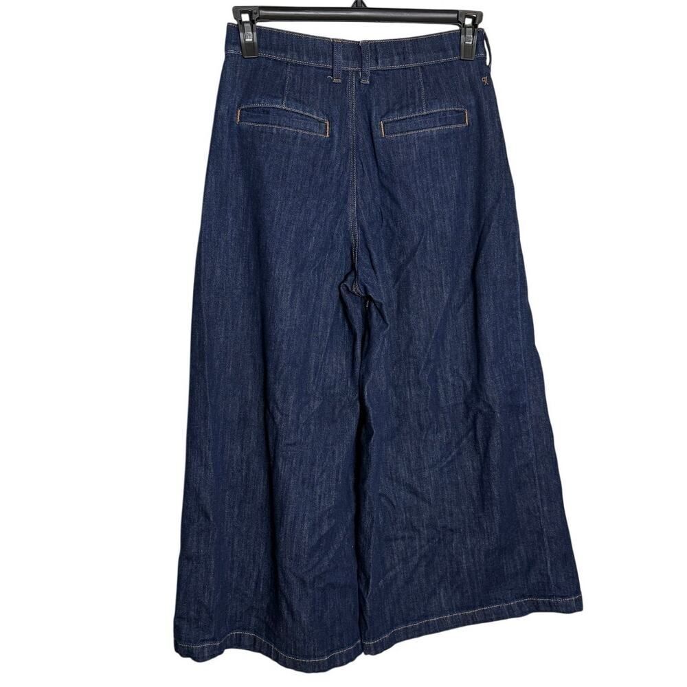 Anthropologie Pilcro Seamed Flounce High-Rise Wide Leg Jeans Women’s Sz. 29 - Picture 6 of 6